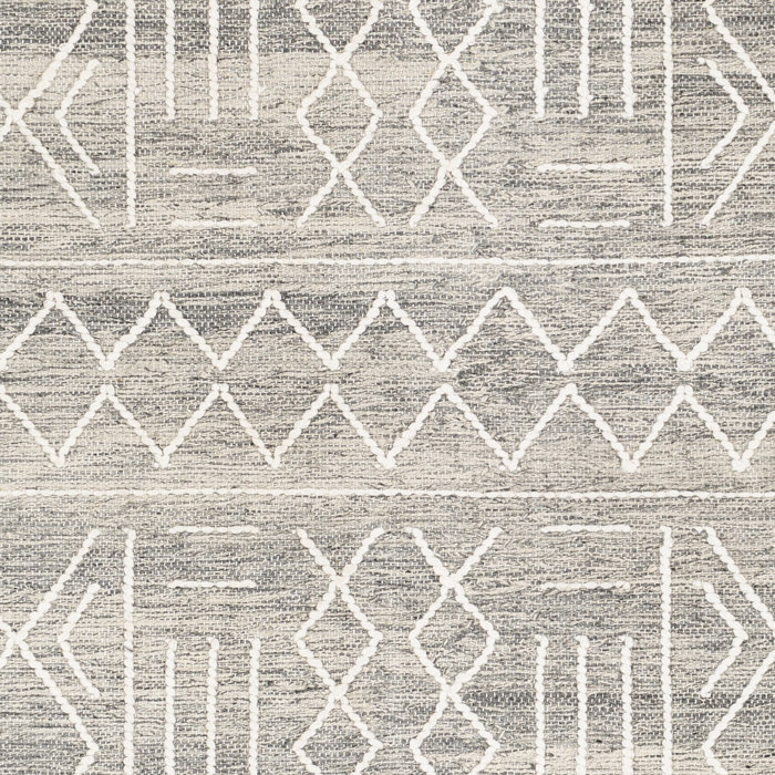 Alexandra Handmade Gray/Cream Rug & Reviews AllModern